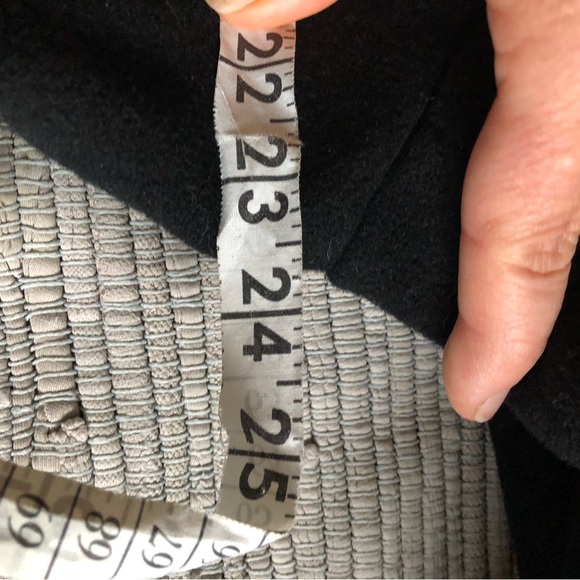 Marvin Richards 100% Wool Women's Black Fur Trim Old Rich Long Coat - Picture 10 of 14